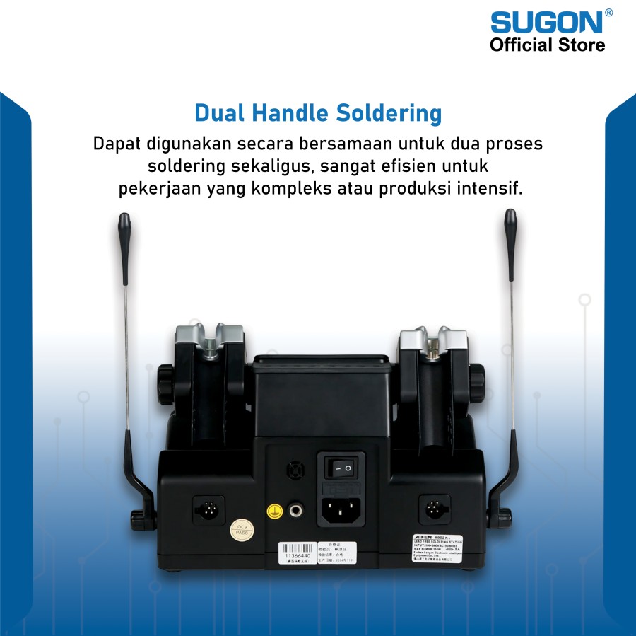 SOLDER STATION AIFEN A902 PRO - Gambar 3