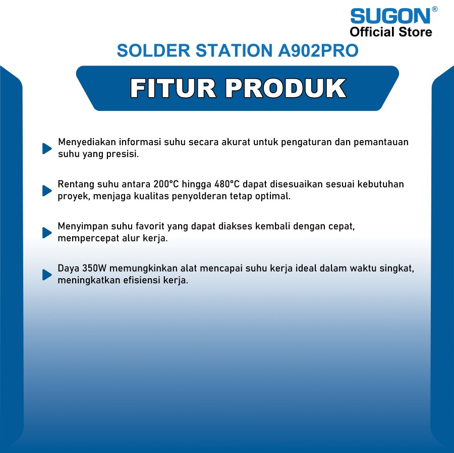 SOLDER STATION AIFEN A902 PRO - Gambar 2