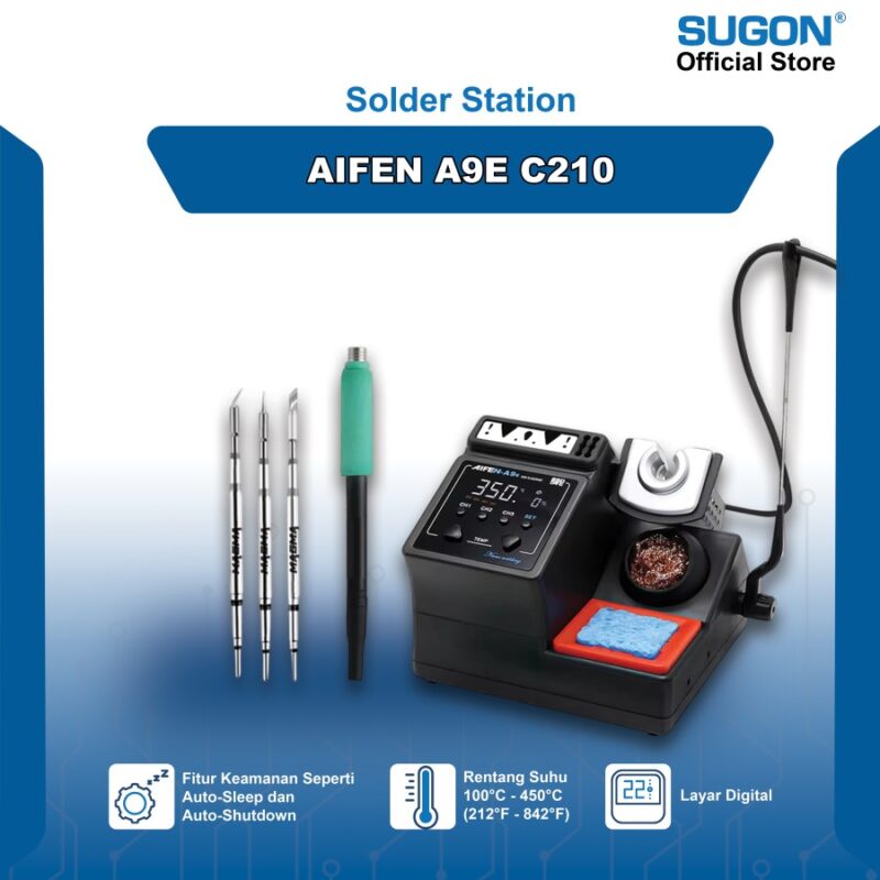 SOLDER STATION AIFEN A9E C210 ORIGINAL