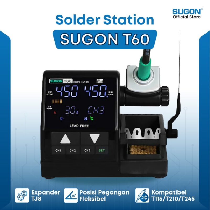 SOLDER STATION SUGON T60 ORIGINAL
