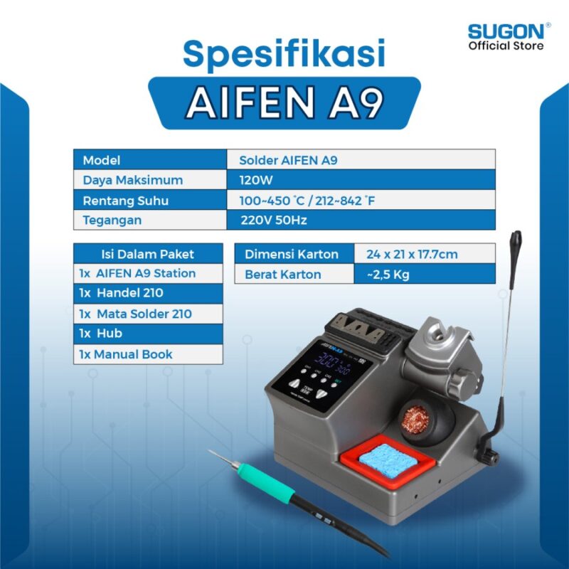 SOLDER STATION AIFEN A9 2023 C210